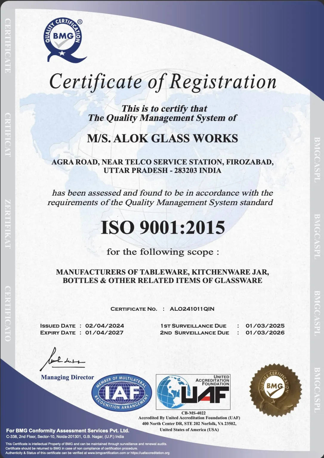 ISO Certification