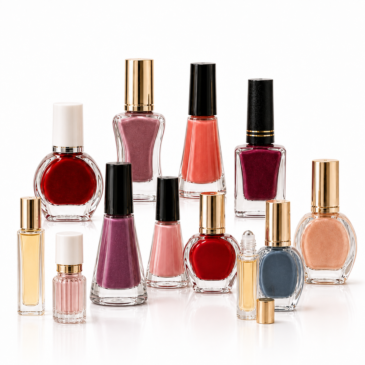 Alok Glass Nail Polish And Attar Catalog