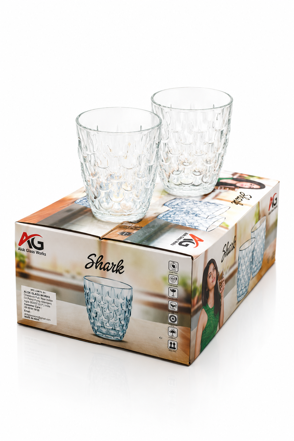 Shark Glass Set (6pc)