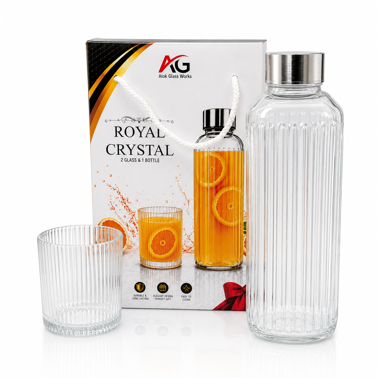 Royal Crystal Bottle (3pc)