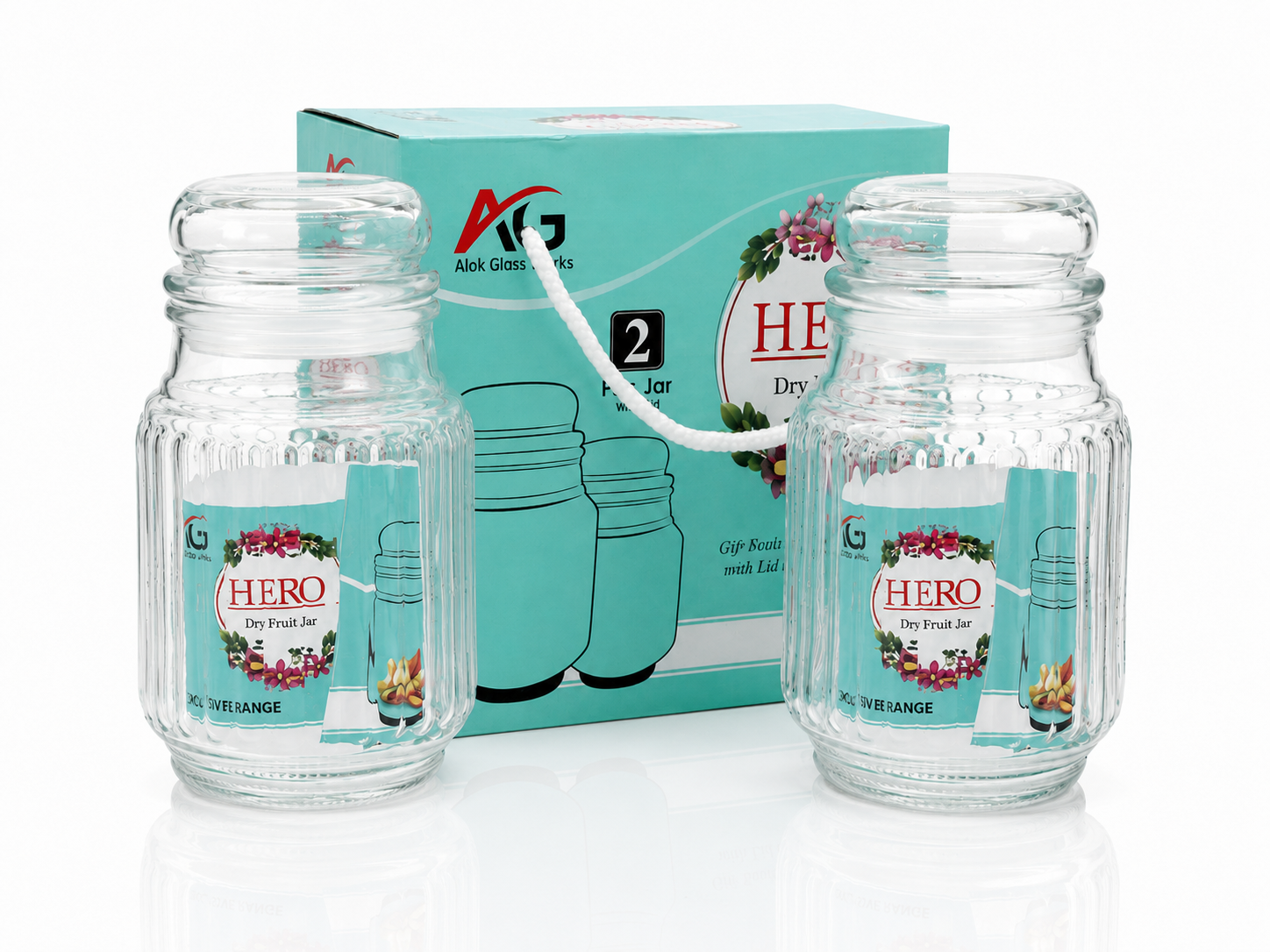 750 ml Hero Jar (2pc)